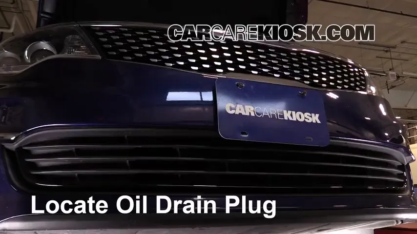 2016 Kia Optima EX 2.4L 4 Cyl. Oil Change Oil and Oil Filter